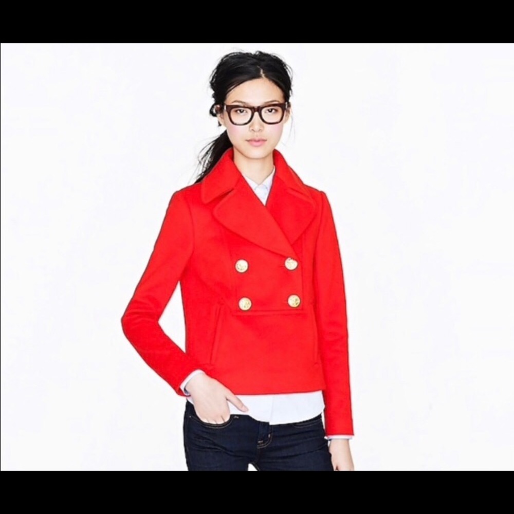 J. CrewGorgeous merino wool pea coat